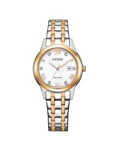 Reloj Citizen FE1246-85A para Mujer - Diseño Bicolor y Energía Solar Eco-Drive |  2