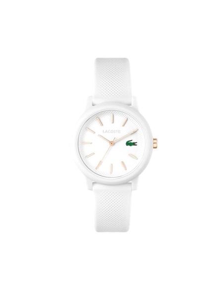 Reloj Lacoste 12.12 Mujer 2001211 | Silicona Blanca 36 mm | 