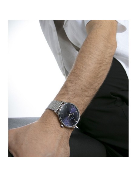 Reloj Mark Maddox MM7132-37 de Hombre | Cronógrafo Acero y Azul en 