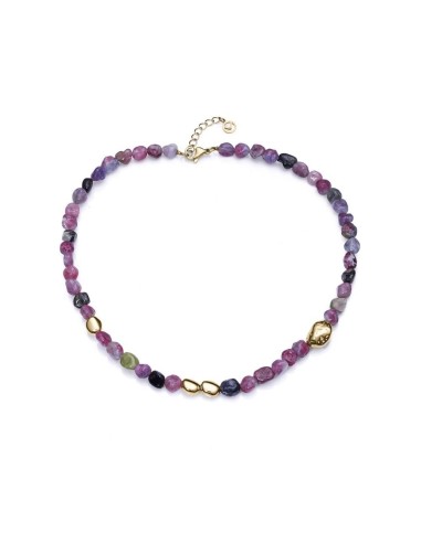 Collar Viceroy Fashion de acero e ip dorado con piedras para mujer
