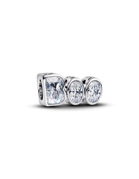 Charm "BOO" fosforescente en plata de ley – edición Halloween Pandora Moments