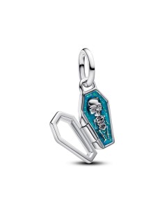 Charm cajita fosforescente en forma de ataúd – plata de ley con mensaje oculto Yours Forever
