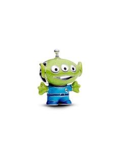 Charm Alien Toy Story en plata de ley y esmalte – curiosidad intergaláctica