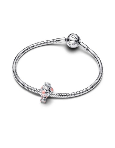 Charm Remy de Ratatouille, Disney Pixar – Plata de ley y esmalte (siguiendo tus sueños)
