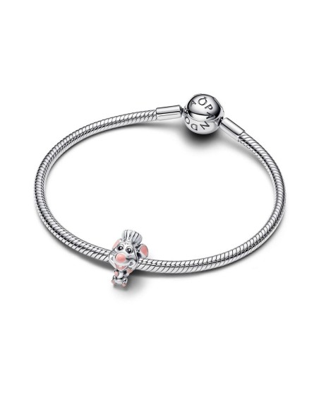 Charm Remy de Ratatouille, Disney Pixar – Plata de ley y esmalte (siguiendo tus sueños)
