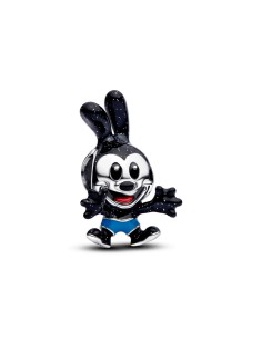 Charm Oswald el Conejo Afortunado Disney – plata de ley y esmalte brillante