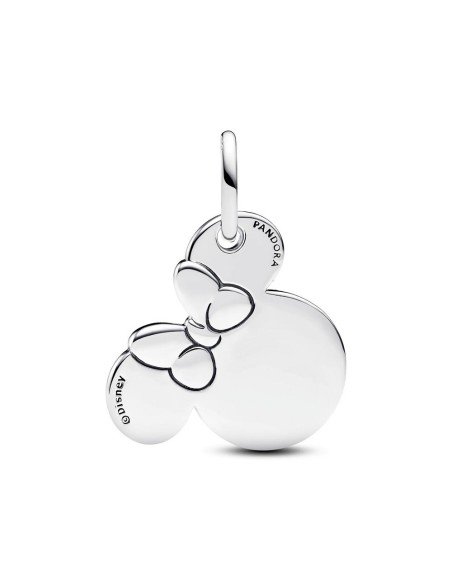 Charm colgante grabable Disney Minnie Mouse – plata de ley personalizable