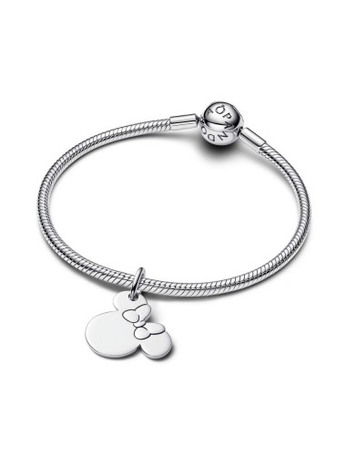 Charm colgante grabable Disney Minnie Mouse – plata de ley personalizable