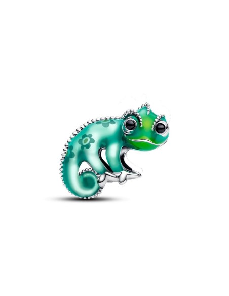 Charm Pascal de Enredados Disney – camaleón termocromático en plata