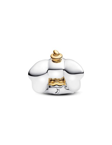 Charm Disney Dumbo en plata de ley y baño electrolítico de oro 14 k – símbolo de coraje y autenticidad