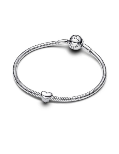 Mini charm corazón en plata de ley – símbolo de amor discreto