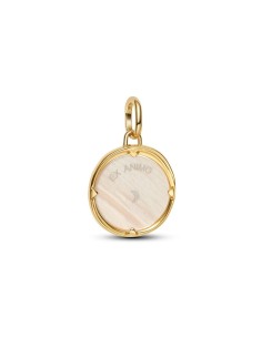 Charm Talisman Pegaso – Plata de ley con nácar y toque dorado 2