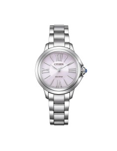 Citizen EM1160‑58X Eco‑Drive Ceci – Reloj Mujer 31.5 mm Esfera Rosa y Acero