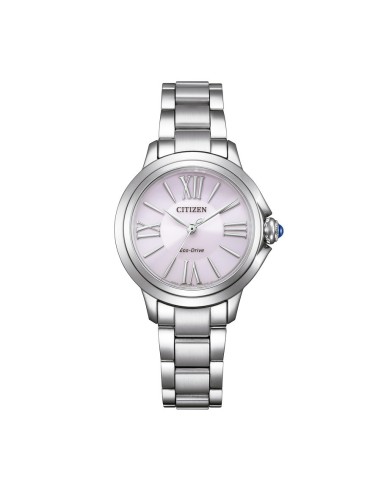 Citizen EM1160‑58X Eco‑Drive Ceci – Reloj Mujer 31.5 mm Esfera Rosa y Acero