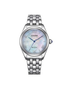 Reloj Mujer Citizen EM1140‑80D Eco‑Drive 33 mm Madreperla, Cristal Zafiro
