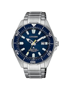 Citizen BN0201‑88L Eco‑Drive Super Titanium – Reloj de Buceo Promaster Azul 44 mm