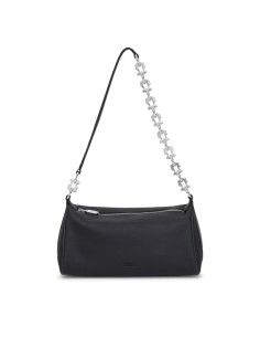 Bolso Bandolera TOUS Fold Chain Negro – Piel LWG 18×34 cm