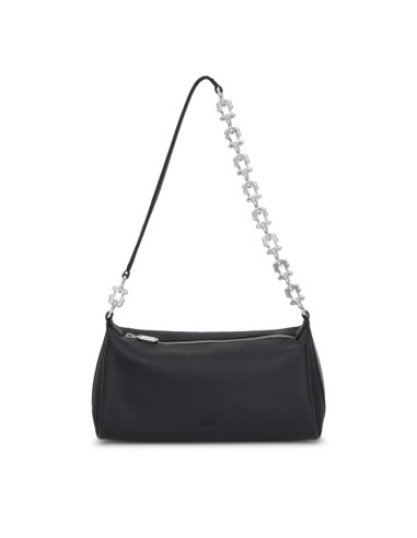 Bolso Bandolera TOUS Fold Chain Negro – Piel LWG 18×34 cm