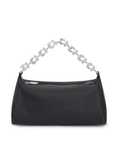 Bolso Bandolera TOUS Fold Chain Negro – Piel LWG 18×34 cm 2