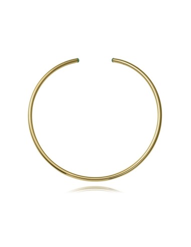 Gargantilla Viceroy Fashion de acero dorado minimalista