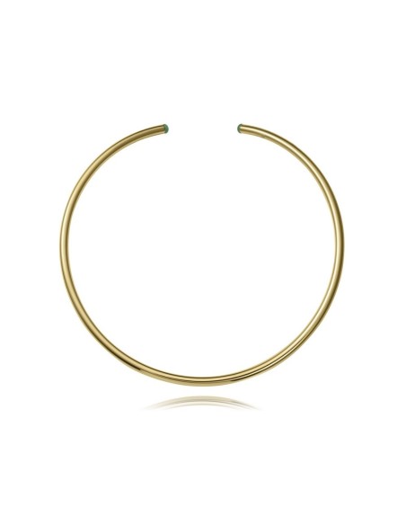 Gargantilla Viceroy Fashion de acero dorado minimalista