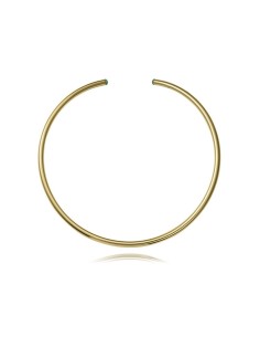 Gargantilla Viceroy Fashion de acero dorado minimalista 2