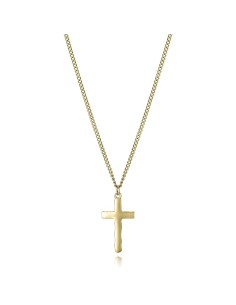 Colgante cruz Viceroy Fashion de acero dorado para mujer