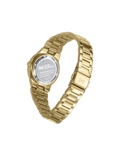Reloj Mark Maddox mujer acero dorado 32mm con esfera verde 2