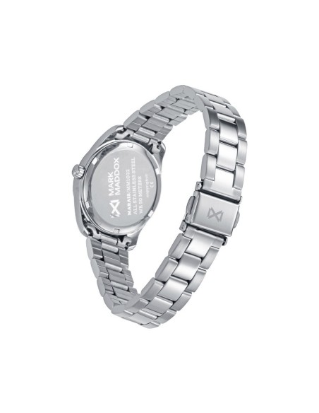 Reloj Mark Maddox mujer acero 32mm esfera blanca WR 50M