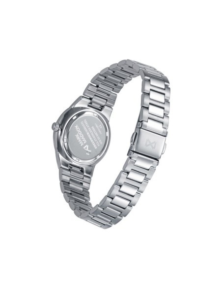 Reloj Mark Maddox mujer acero 31mm esfera plateada WR 50M