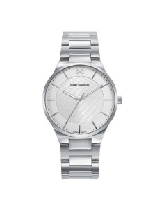 Reloj Mark Maddox Acero Brazalete Plateado Hombre 40mm WR 50M