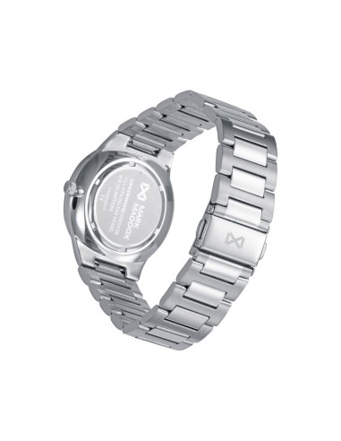 Reloj Mark Maddox Acero Brazalete Plateado Hombre 40mm WR 50M