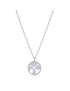 Collar Árbol de la Vida Viceroy 15124C000‑30 • Plata de Ley con Circonitas