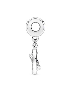 Charm Colgante en plata de ley Brújula Giratoria 2