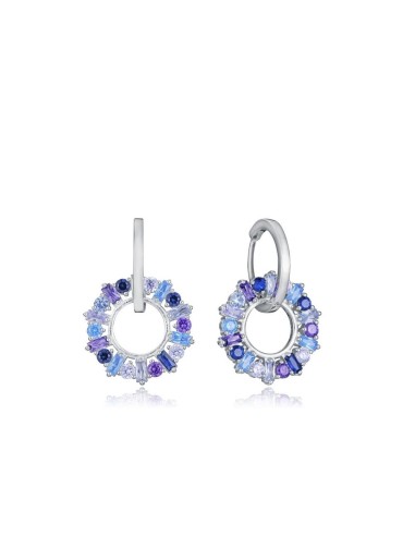 Pendientes Viceroy Jewels de plata de ley con baño de rodio y circonitas para mujer