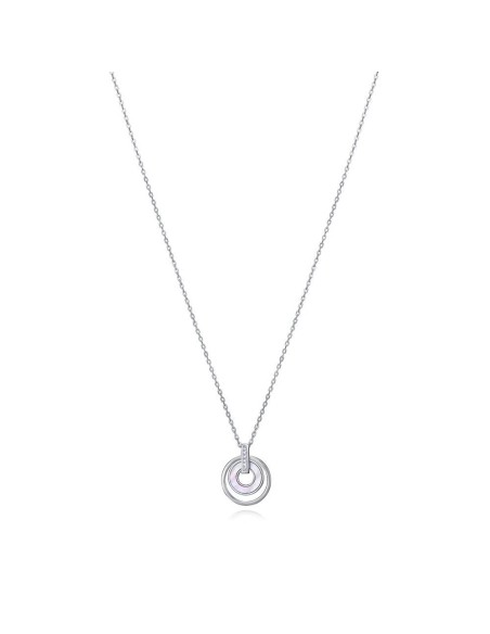 Collar Viceroy Jewels de plata de ley con baño de rodio para mujer