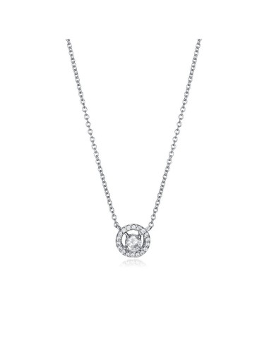 Colgante Viceroy Jewels de plata de ley disco con circonitas