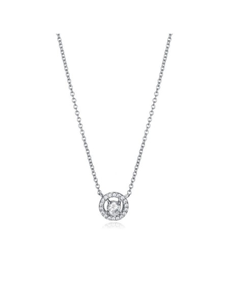 Colgante Viceroy Jewels de plata de ley disco con circonitas