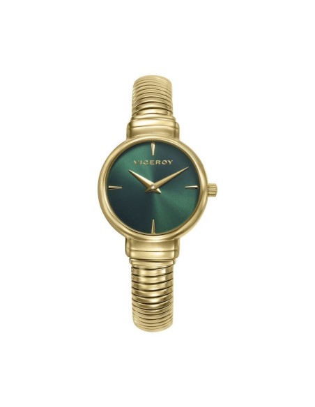 RELOJ ACERO IP DORADO BRAZALETE SRA VA