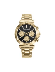 CRONO ACERO IP DORADO BRAZALETE SRA VA