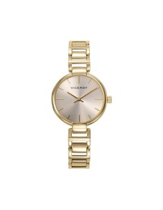 RELOJ ACERO IP DORADO BRAZALETE SRA VA