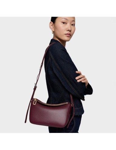 Bandolera mediana burdeos Tous City – bolsa de hombro elegante | Tous
