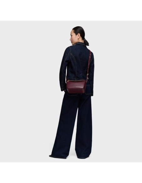 Bandolera mediana burdeos Tous City – bolsa de hombro elegante | Tous