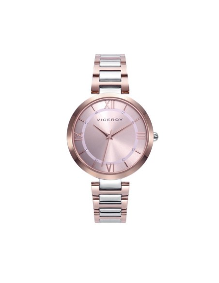 Reloj Viceroy Chic Mujer 42428‑73 – Bicolor IP Rosa/Acero 35 mm