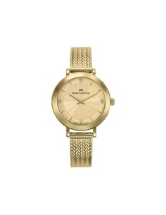 Reloj Mark Maddox MM1034‑27 para mujer – caja dorada 34 mm con Árbol de la Vida