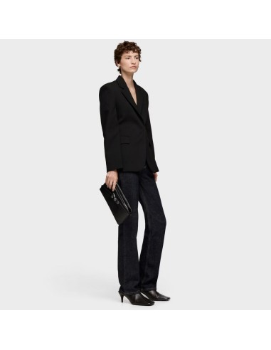 Clutch negro piel TOUS Hold | bolso de mano elegante y versátil