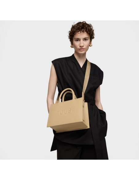 Bolso shopper TOUS Brenda arena | diseño funcional y elegante