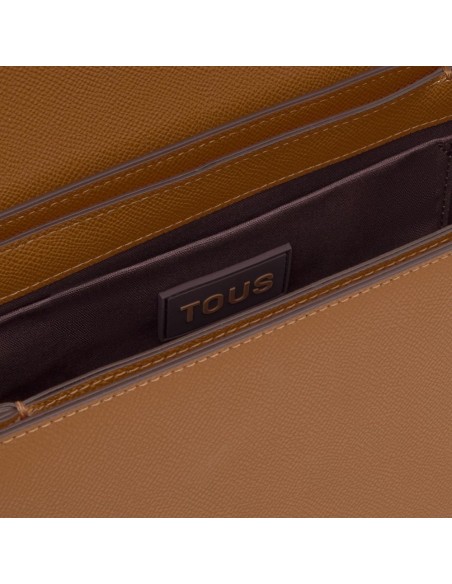 Bandolera TOUS Brenda camel | bolso mediano con estilo