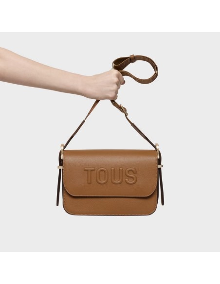 Bandolera TOUS Brenda camel | bolso mediano con estilo
