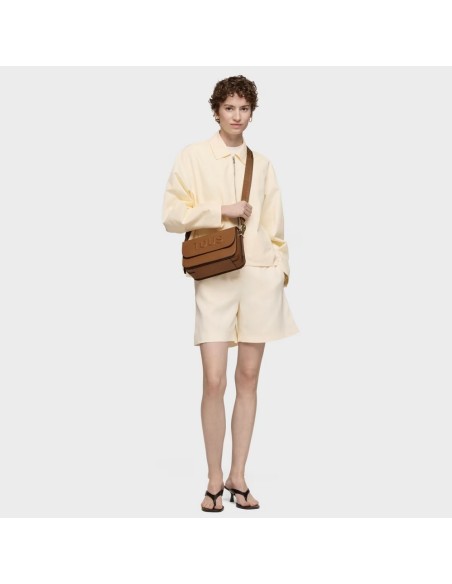 Bandolera TOUS Brenda camel | bolso mediano con estilo